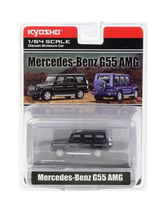 Kyosho - Mercedes Benz G55 AMG Noir - Échelle 1/64