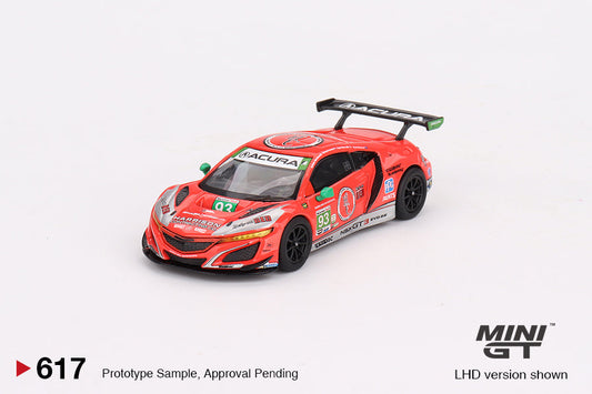 Mini GT - Acura NSX GT3 EVO22 #93 2023 IMSA Daytona 24 Hrs - Échelle 1/64 MGT00617-L