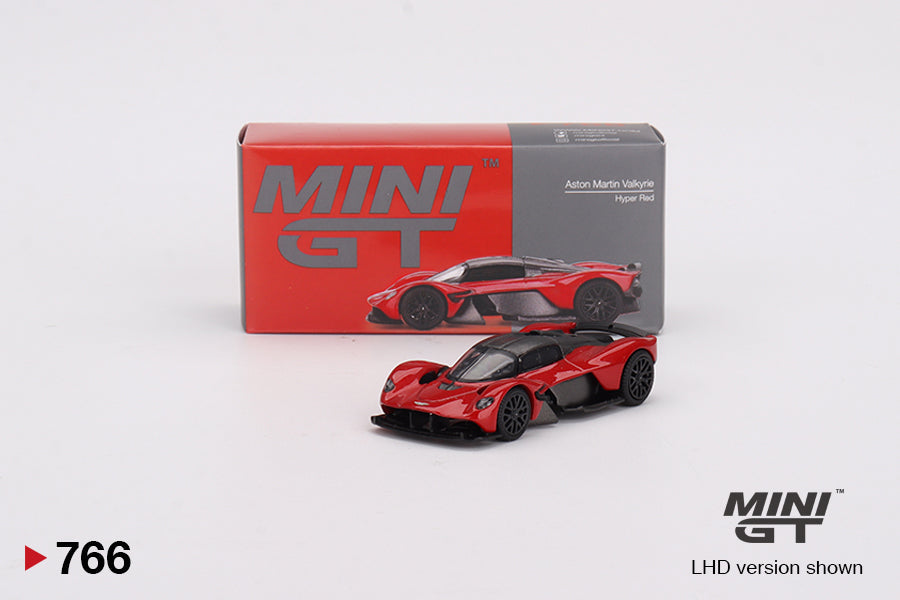Mini GT - Aston Martin Valkyrie Hyper Rouge - Échelle 1/64 MGT00766-L