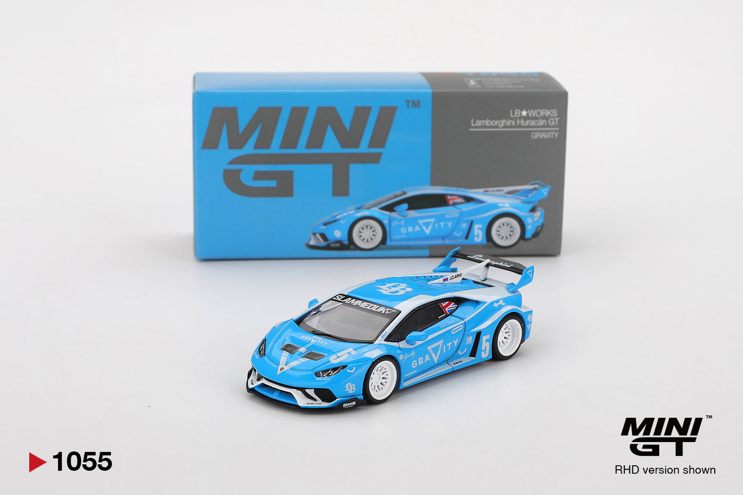 Mini GT - Lamborghini Huracan LB★WORKS GT GRAVITY 2024 - Scale 1/64 MGT01055-R