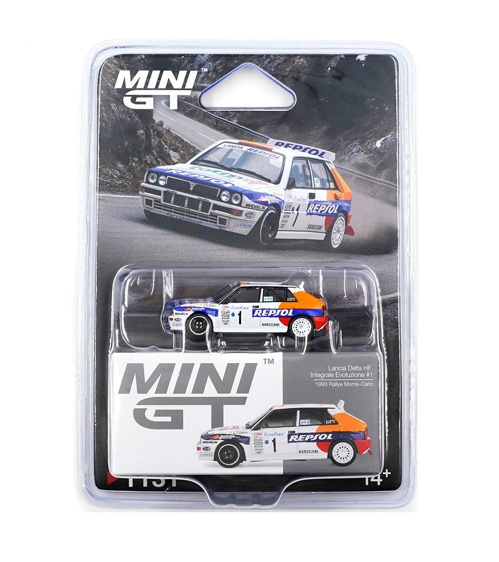 Mini GT - Lancia Delta HF Integrale Evoluzione #1 1993 Rallye