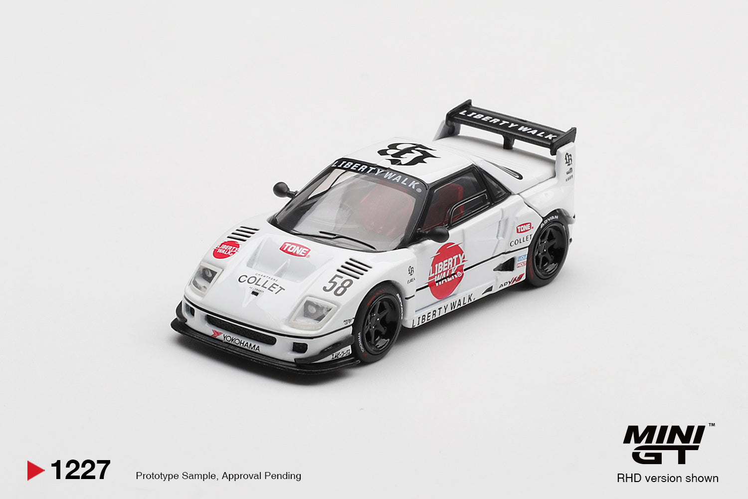 Mini GT - Mazda AZ-1 Liberty Walk LB40 LB-Hinomaru 2025 - 1/64