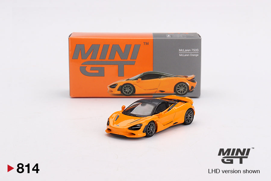 Mini GT - McLaren 750S McLaren Orange - Échelle 1/64 MGT00814-L