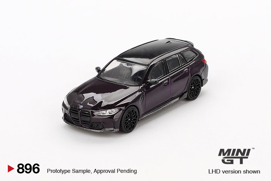 Mini GT - BMW M3 M Performance Touring Daytona Violet - Scale 1/64 MGT00896-L