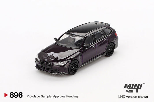 Mini GT - BMW M3 M Performance Touring Daytona Violet - Échelle 1/64 MGT00896-L