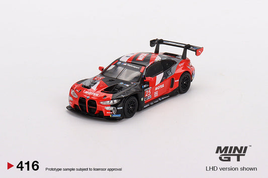 Mini GT - BMW M4 GT3 n° 25 BMW Team RLL 2022 IMSA Daytona 24 Hrs - Échelle 1/64 MGT00416-L