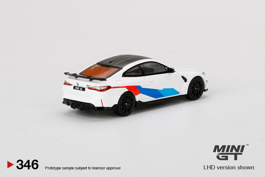 Mini GT - BMW M4 M-Performance (G82) Blanc Alpin - Échelle 1/64 MGT00346-R Conduite à droite