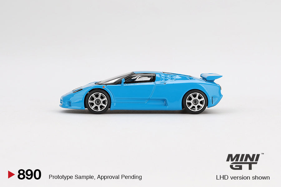 Mini GT - Bugatti EB110 Super Sport Bleu Bugatti - Échelle 1/64 MGT00890-L