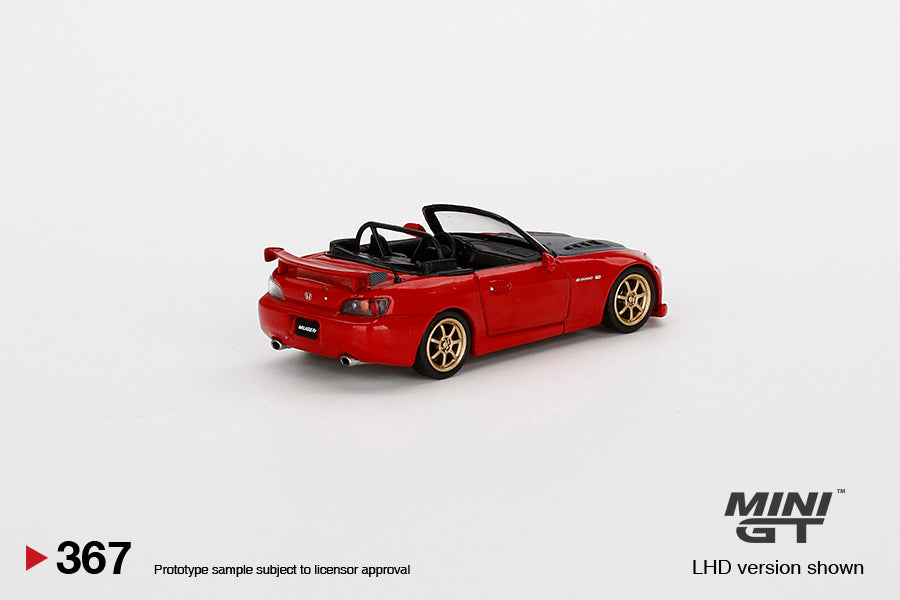 Mini GT - Honda S2000 (AP2) MUGEN New Formula Rouge RHD - Échelle 1/64 MGT00367-R