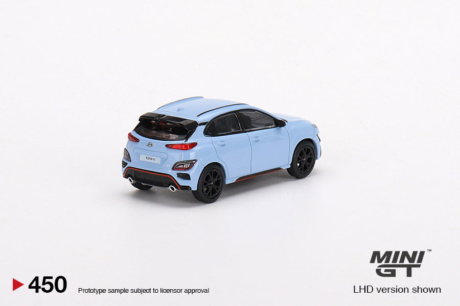 Mini GT - Hyundai KONA N Performance Blue MiJo Exclusives - Échelle 1/64 MGT00450-MJ LHD