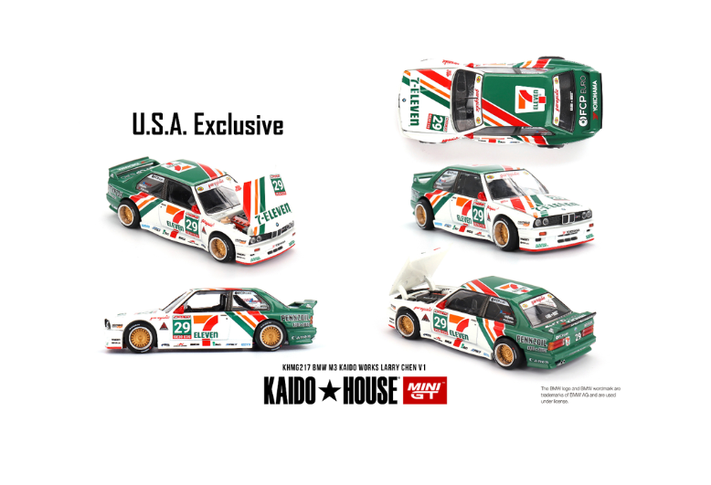 チェース MINI GT  M3 KAIDO WORKS V1 街道ハウス PRE-ORDER] - Mini GT - BMW M3 KAIDO WORKS Larry Chen V1 USA