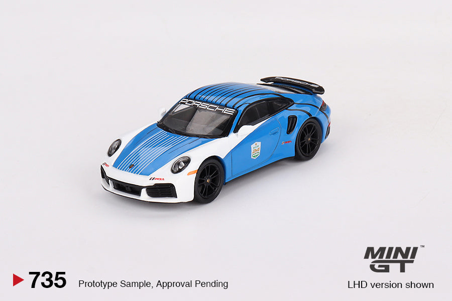 Mini GT - Porsche 911 Turbo S Safety Car 2023 IMSA Daytona 24 Hrs - - Échelle 1/64 MGT00735