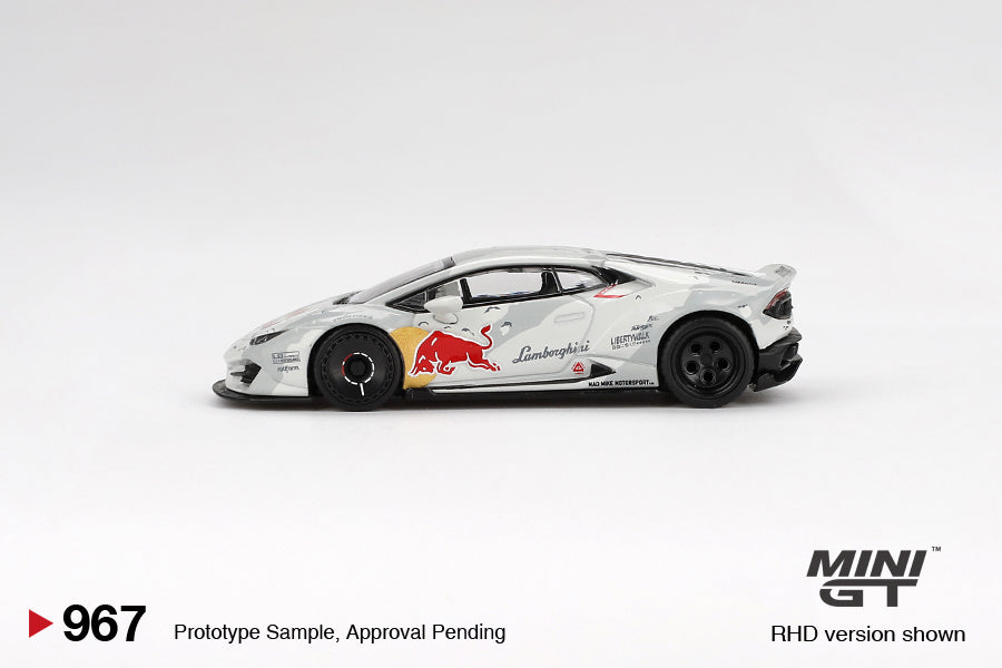 Mini GT - Lamborghini Huracán LBWorks Ver. e Mad Mike Nimbul 2024 - Scala 1/64 MGT00967-R