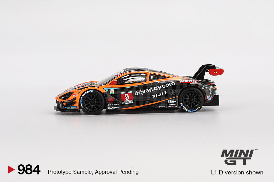 MINI GT - McLaren 720S GT3 EVO PFAFF Motorsports Daytona 24h 2024 - Échelle 1/64 MGT00984-L