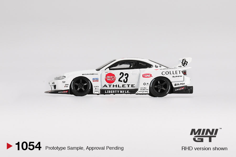 Mini GT - Nissan Silvia S15 LB-SUPER Silhouette Athlete 2024 - Scale 1/64 MGT01054-R