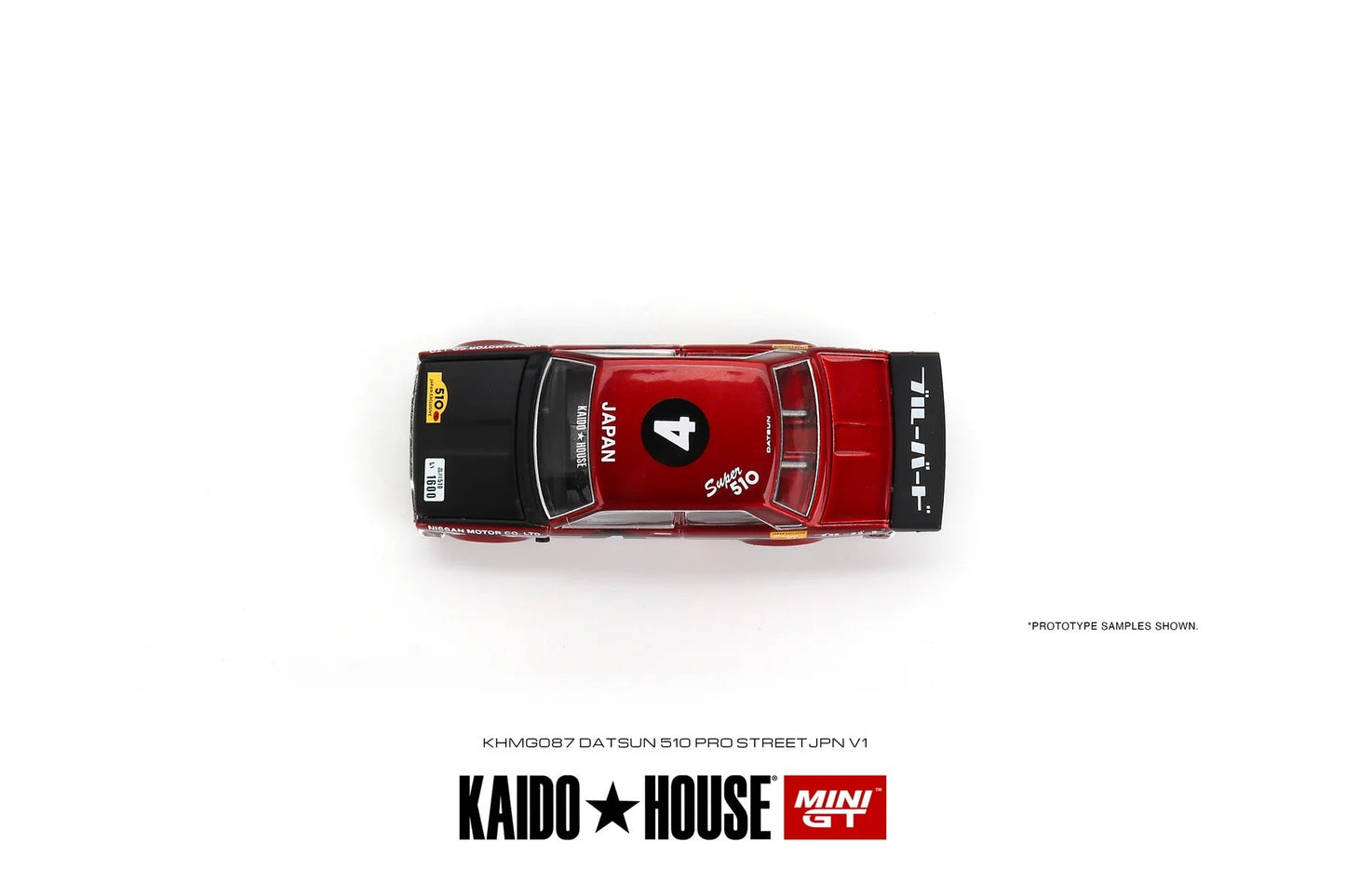 Mini GT - Datsun 510 Pro Street JPN V1 - KAIDO HOUSE - Échelle 1/64 KHMG087