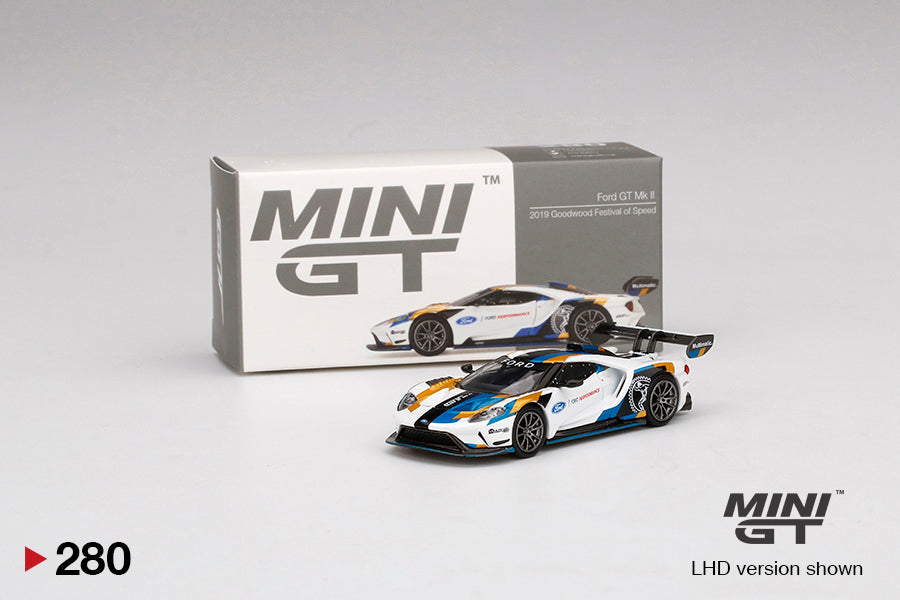 Mini GT - Ford GT MK II 2019 Goodwood Festival of Speed - Échelle 1/64 MGT00280-L