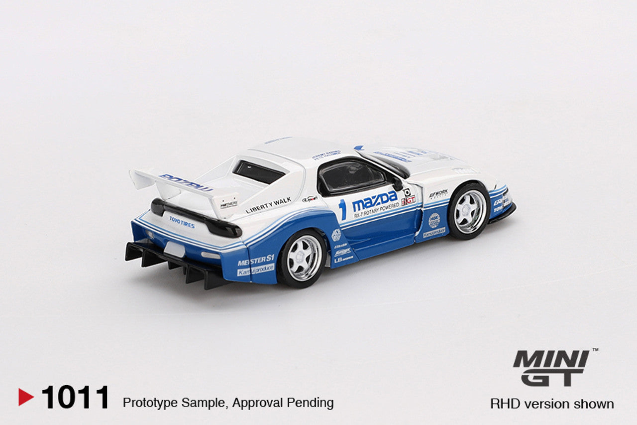 Mini GT - Mazda RX-7 LB-Super Silhouette IMSA 2024 - Scale 1/64 MGT01011-BL Blister Packaging