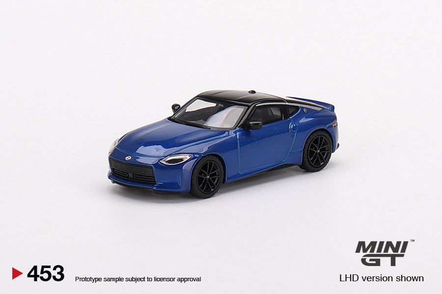 Mini GT - Nissan Z Performance 2023 Seiran Blue - Exclusivités MiJo - Échelle 1/64 MGT00453-MJ