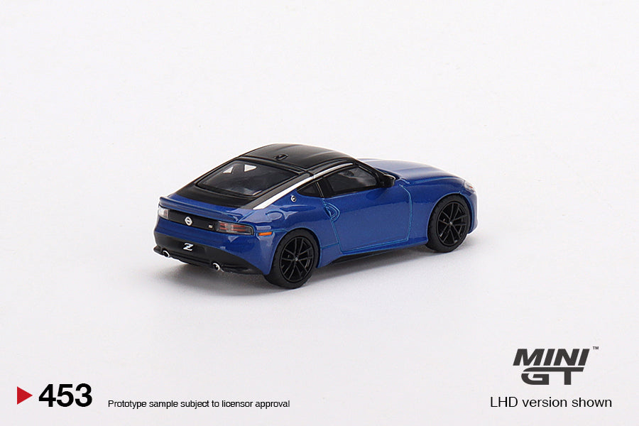 Mini GT - Nissan Z Performance 2023 Seiran Blue - Exclusivités MiJo - Échelle 1/64 MGT00453-MJ