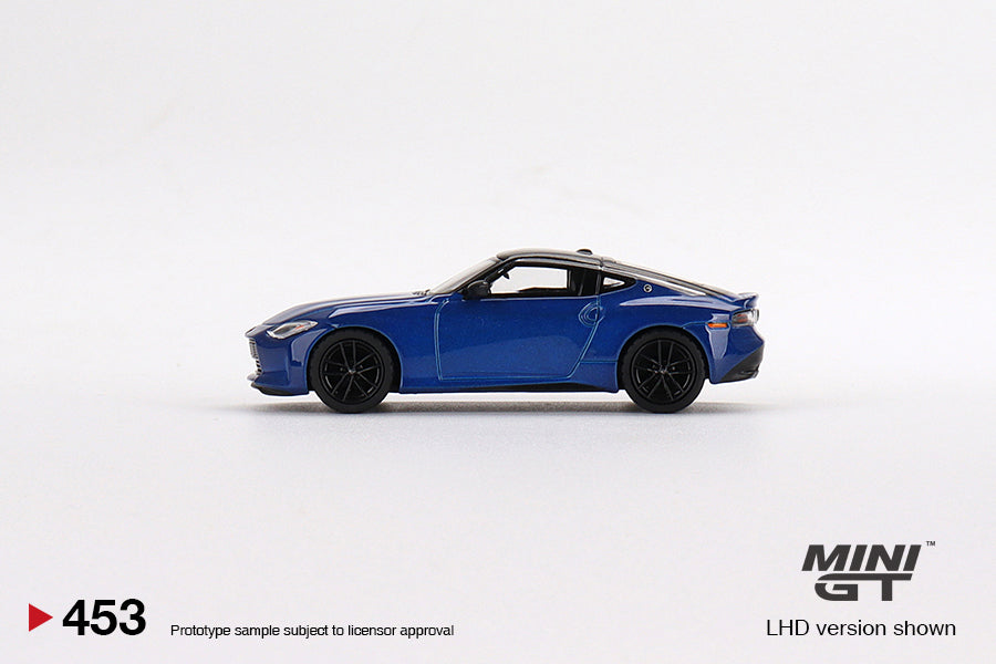 Mini GT - Nissan Z Performance 2023 Seiran Blue - Exclusivités MiJo - Échelle 1/64 MGT00453-MJ