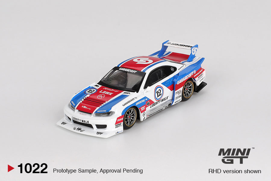 Mini GT - Nissan LB-Super Silhouette S15 SILVIA GARASIDRIFT x LBWK