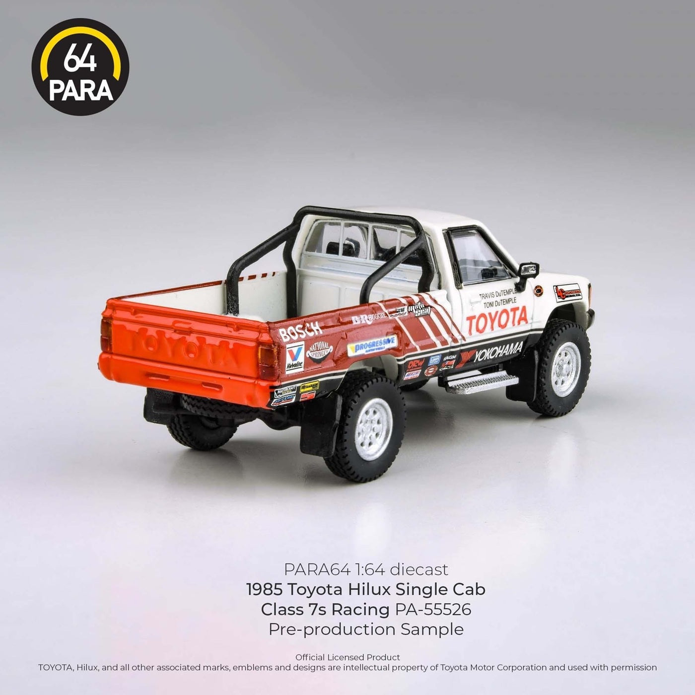 Para64 - 1985 Toyota Hilux Single Cab Class 7S LHD - Scale 1/64