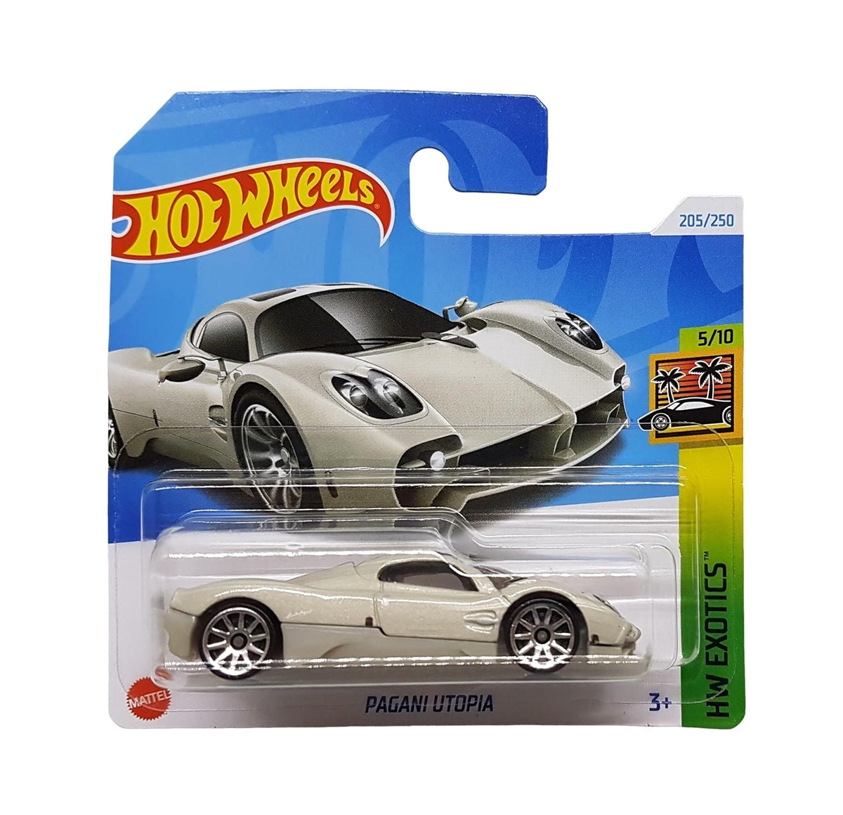 Hot Wheels - Pagani Utopia - HW Exotics 5/10 - Échelle 1/64 environ