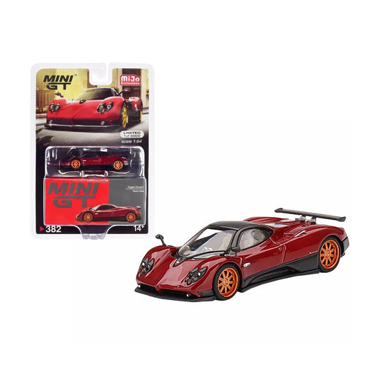 Mini GT - Pagani Zonda F Dubai Red MiJo Exclusives - Échelle 1/64 MGT00382MJ