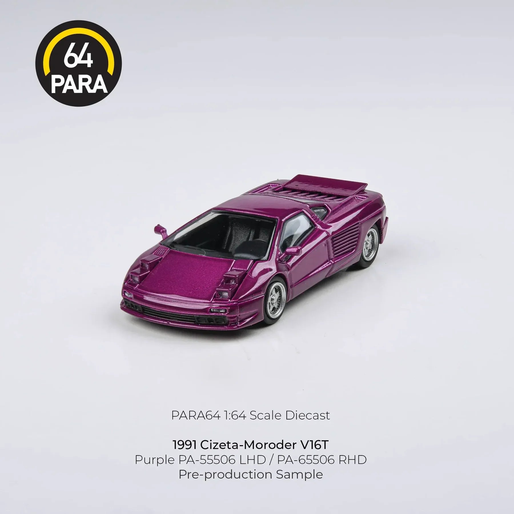 Para64 - 1991 Cizeta-Moroder V16T Super Fly Purple (pop up light