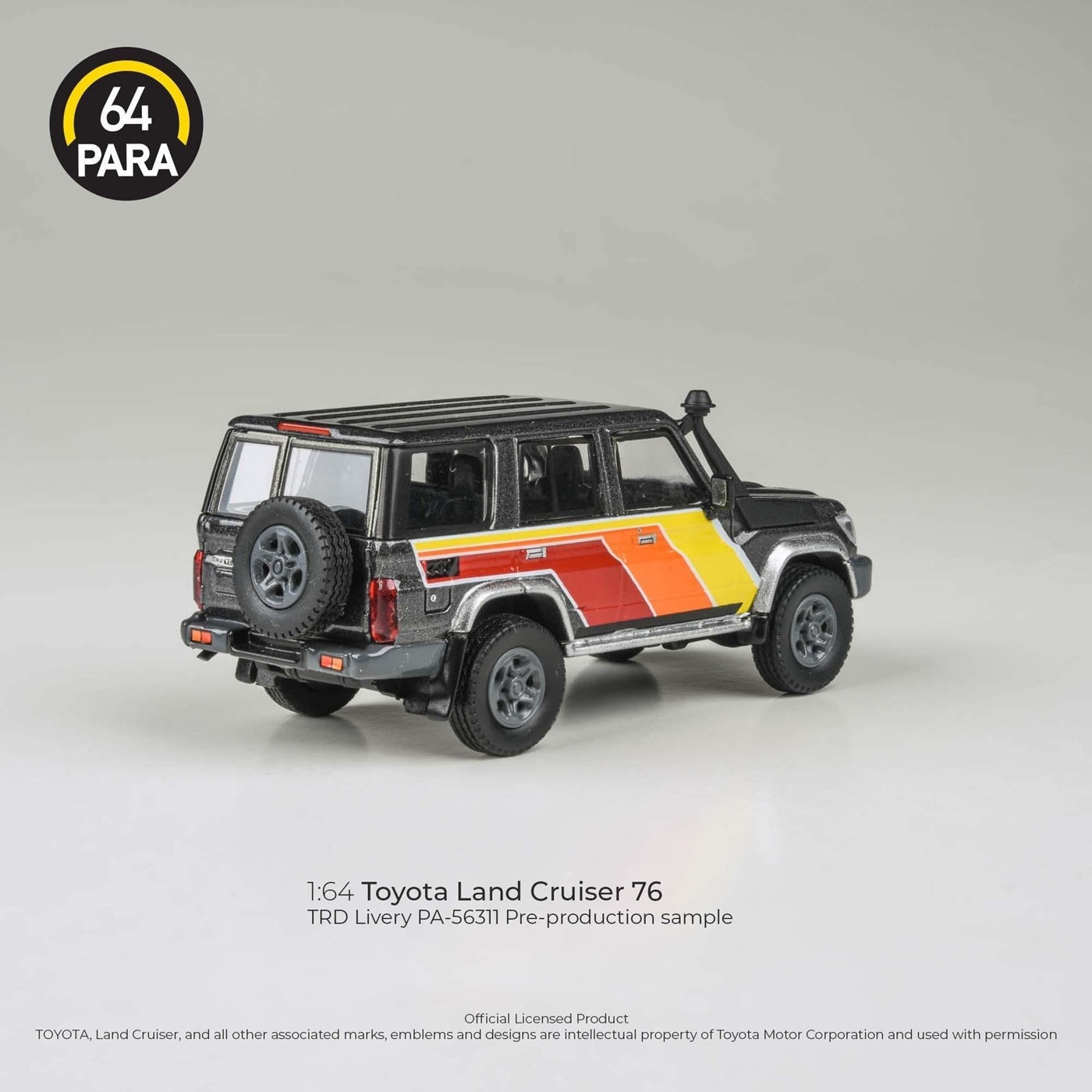 Para64 - 2014 Toyota Land Cruiser TRD Livery LHD - 1/64 Scale