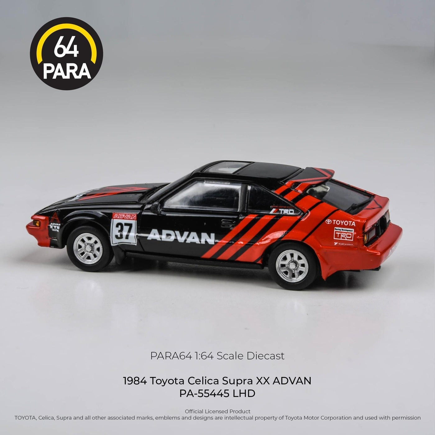 Para64 - S1984 Toyota Celica Supra ADVAN LHD - Scale 1/64