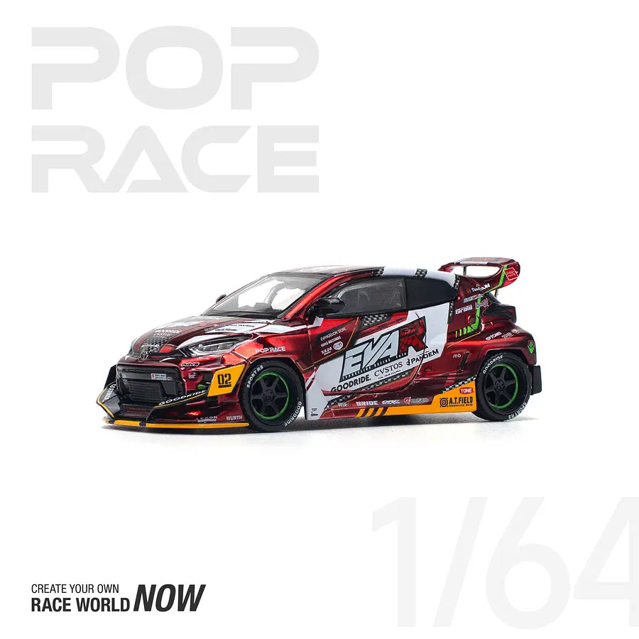 Pop Race - Toyota Goodride GR Yaris EVA RT Production Model-02 - Pop Race - Scala 1/64 PR64-126