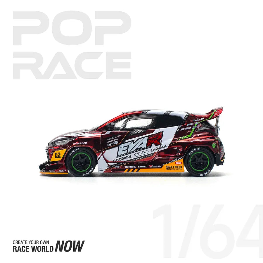 Pop Race - Toyota Goodride GR Yaris EVA RT Production Model-02 - Pop Race - Scala 1/64 PR64-126