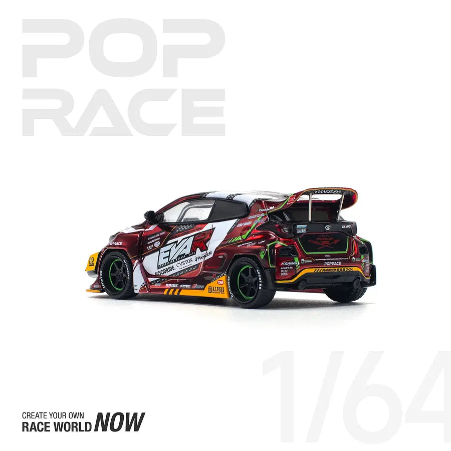 Pop Race - Toyota Goodride GR Yaris EVA RT Production Model-02 - Pop Race - Scala 1/64 PR64-126