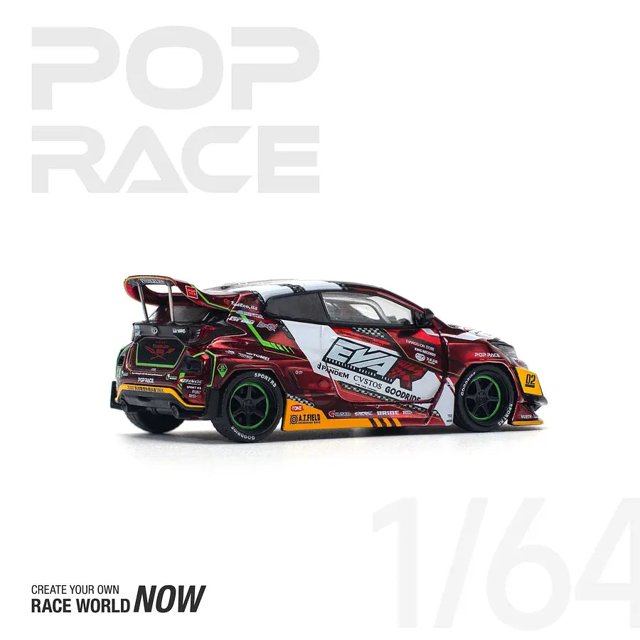 Pop Race - Toyota Goodride GR Yaris EVA RT Production Model-02 - Pop Race - Scala 1/64 PR64-126