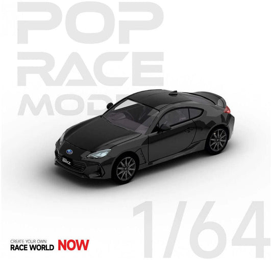 Pop Race - Subaru BRZ Crystal Black Échelle 1/64 PR64-SBRZ-BK01