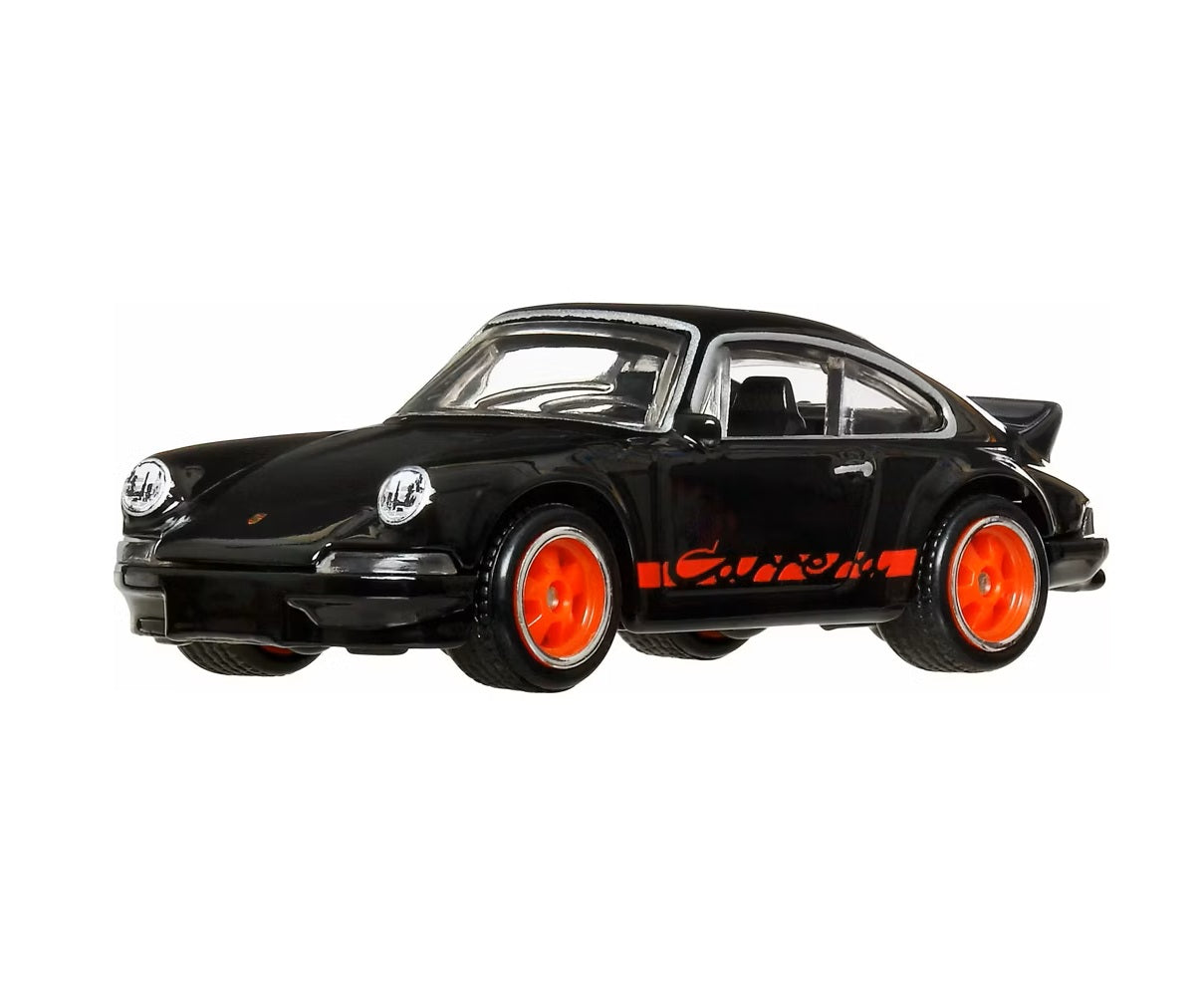 Hot Wheels Premium - Porsche 911 Carrera RS 2.7 Black #121 Boulevard Series - Scale 1/64