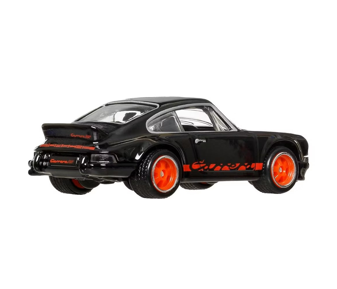 Hot Wheels Premium - Porsche 911 Carrera RS 2.7 Black #121 Boulevard Series - Scale 1/64