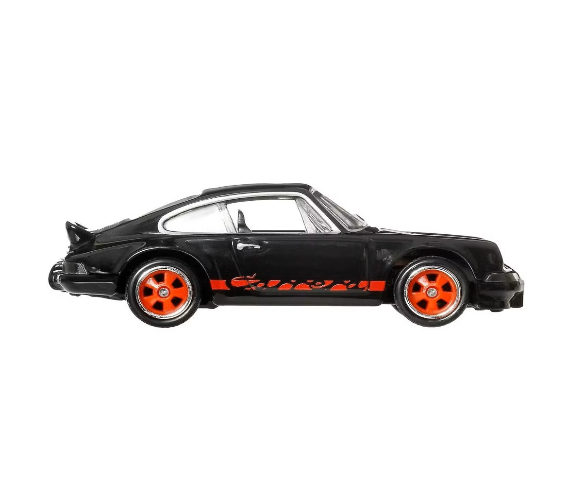 Hot Wheels Premium - Porsche 911 Carrera RS 2.7 Black #121 Boulevard Series - Scale 1/64