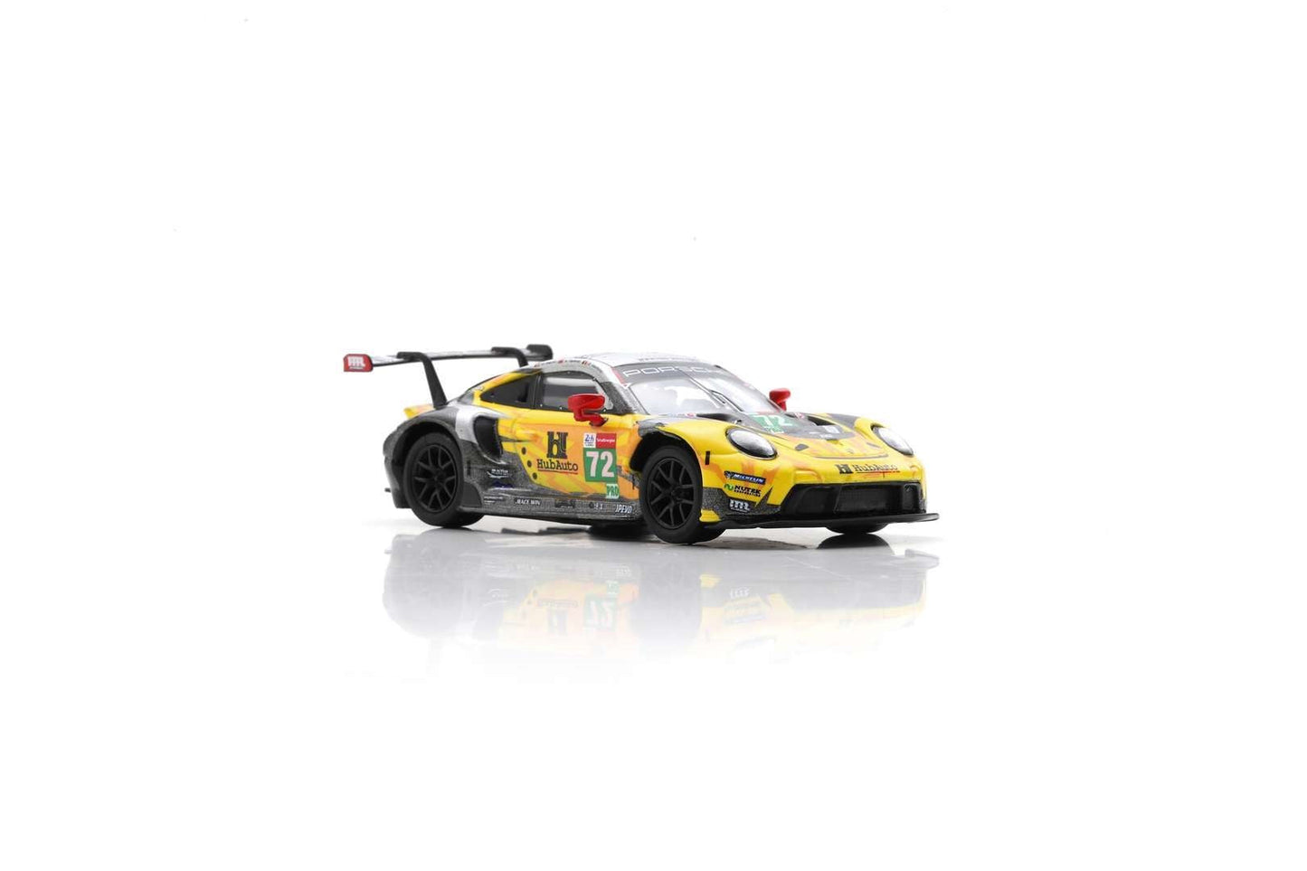Spark Model - Porsche 911 RSR-19 n°72 Hub Auto Racing 1ère Hyperpole classe LMGTE Pro 24H Le Mans 2021 - Échelle 1/64 Y270