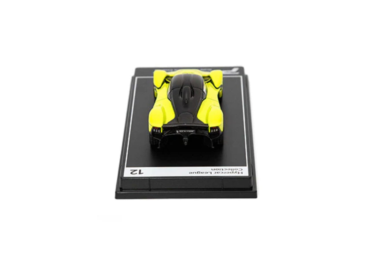 PosterCars - Aston Martin Valkyrie (Lime Essence) - 1/64 Scale H12