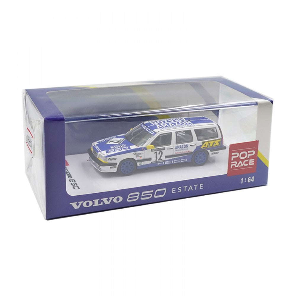 Pop Race - Volvo 850 24h Nurburgring 1996 Heico Motorsport #12 - Scala 1/64 PR64-850-96N2412