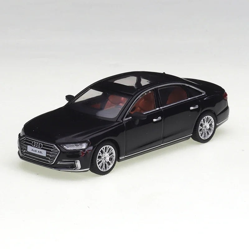 JKM Audi A8 L 2021 Noir - Échelle 1/64