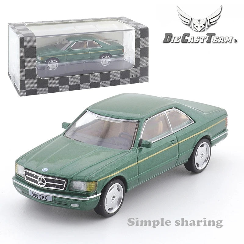 DCT Mercedes-Benz 500 SEC Vert - Échelle 1/64