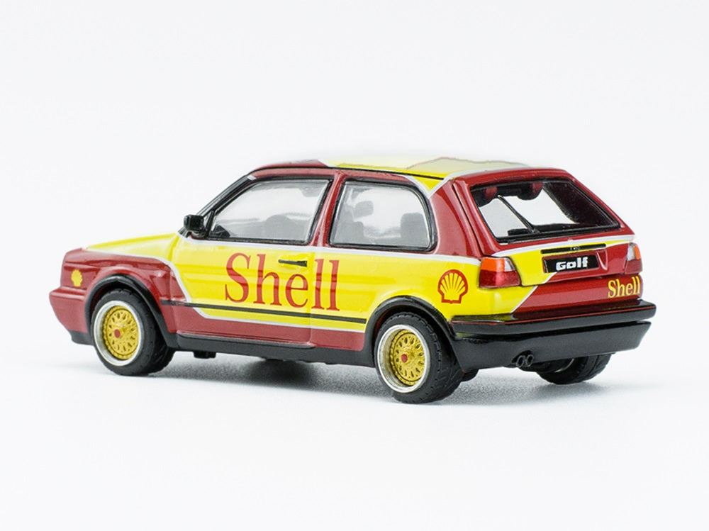 Pop Race - Shell Volkswagen Golf GTI MKIII Échelle 1/64 PR64-36