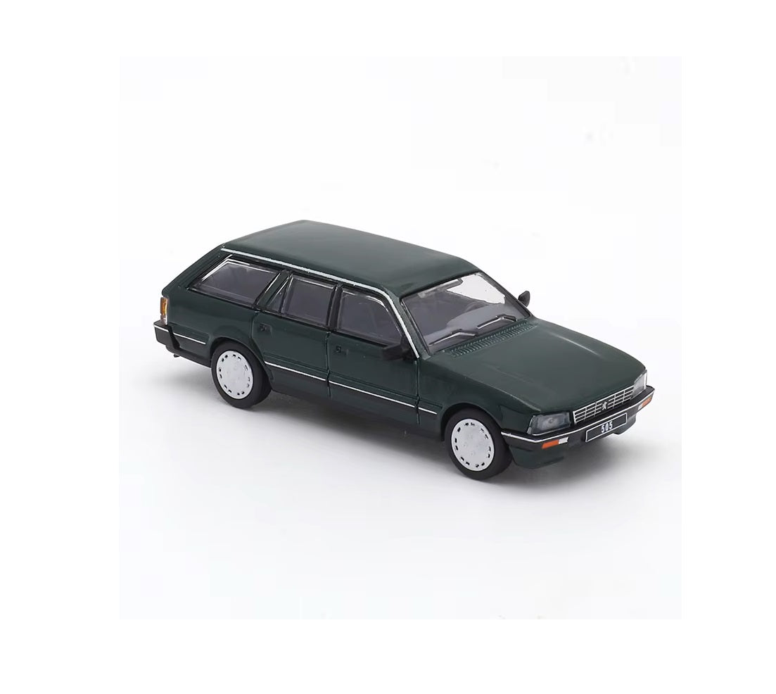 DCT Peugeot 505 SW Vert Métallisé - Échelle 1/64