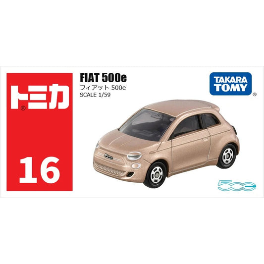 Takara Tomy Tomica - Fiat 500e - Échelle 1/59
