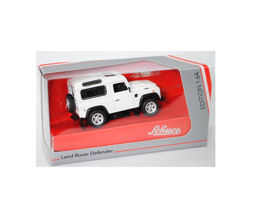Schuco - Land Rover Defender Blanc - Échelle 1/64 452013400