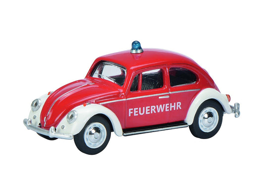 Schuco - Volkswagen Käfer 1960 Feuerwehr / Pompiers - Échelle 1/64 452014800